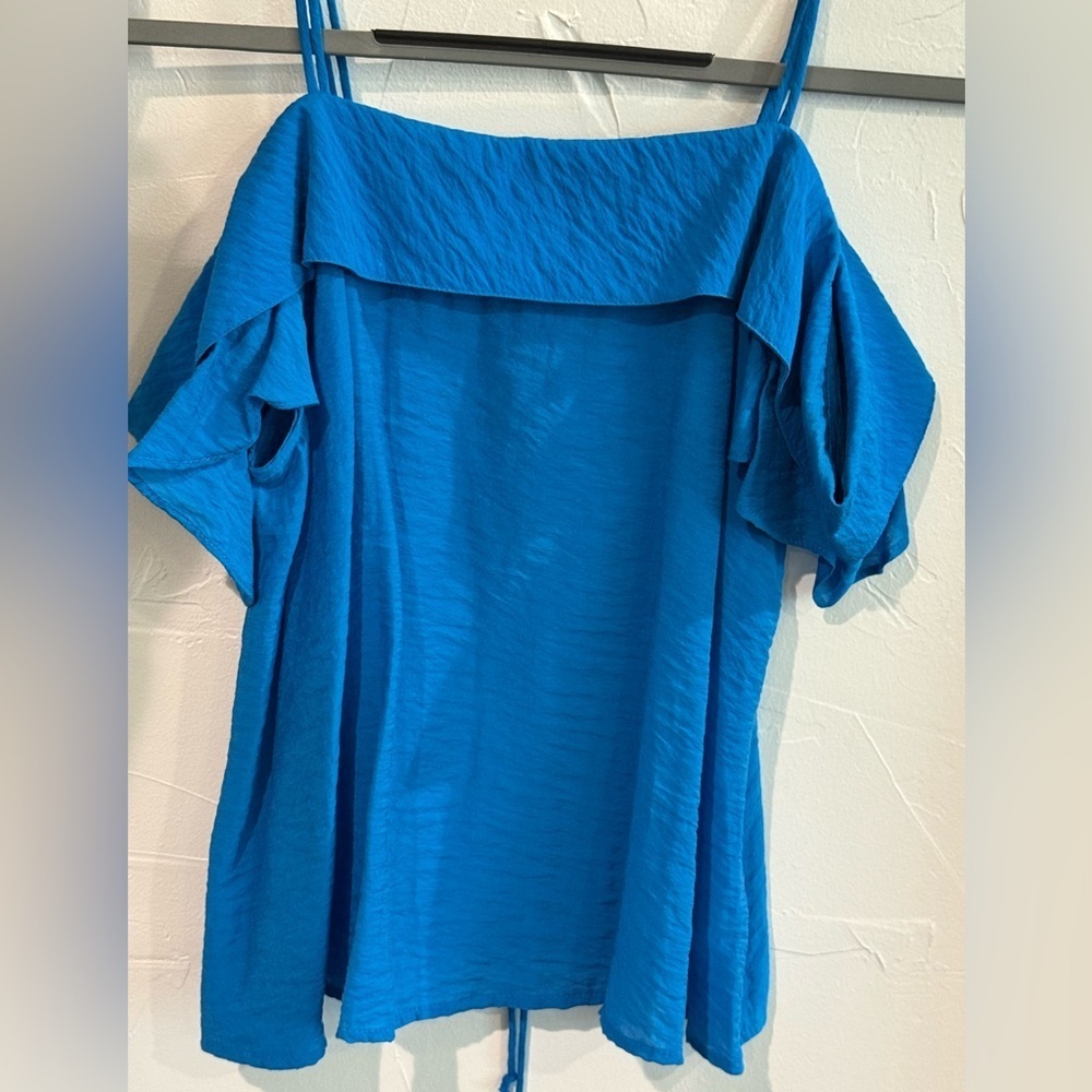 Anthropologie MAEVE turquoise top